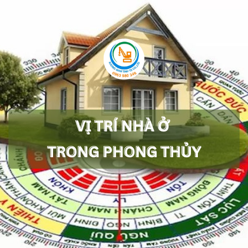 Vị trí nhà ở trong phong thủy