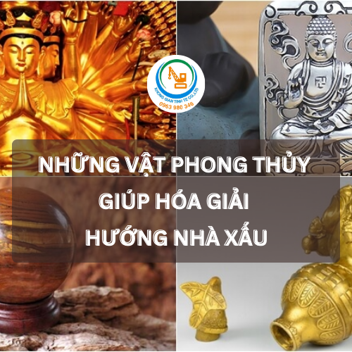 Những vật phong thủy giúp hóa giải hướng nhà xấu