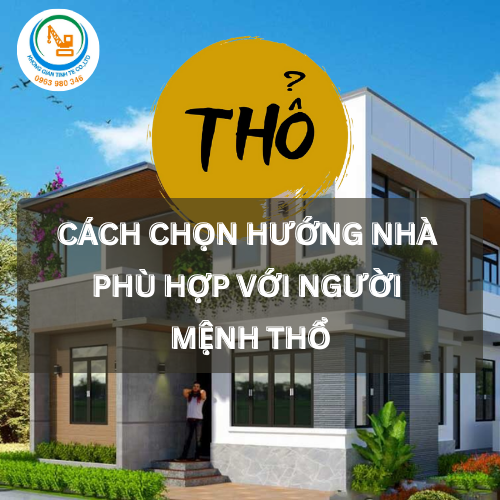 Cách chọn hướng nhà phù hợp cho người mệnh Thổ